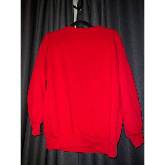 Ugly Christmas Sweater Xmas Sweatshirt Crewneck Size Medium Vintage - Picture 3 of 3